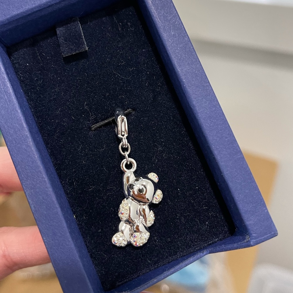 Swarovski Bear Charm